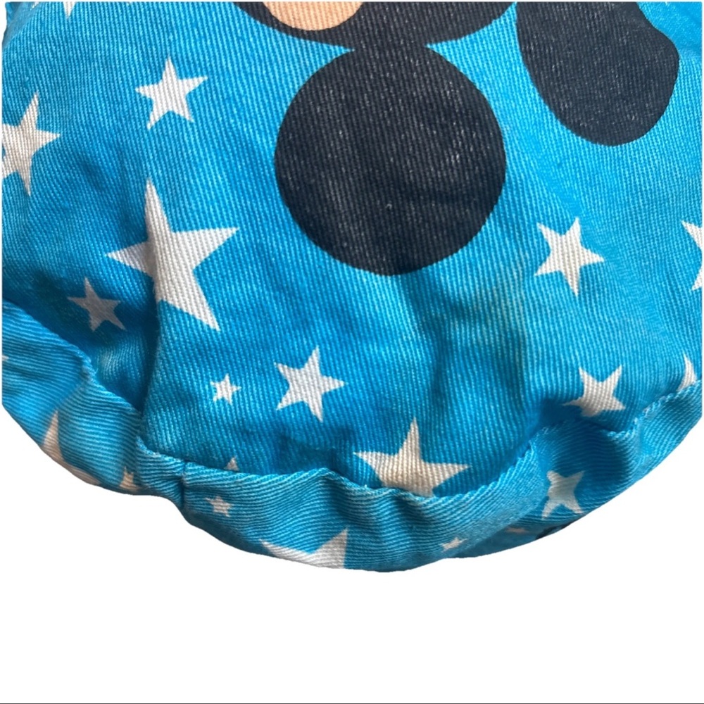 Vintage Walt Disney Co Mickey Mouse Minnie Stars Goofy blue Painters Hat 80 Rare - Picture 9 of 16